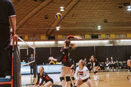 UNB goes on the attack during Saturday's 3-0 loss at Dalhousie. (Photo: Dal Athletics)